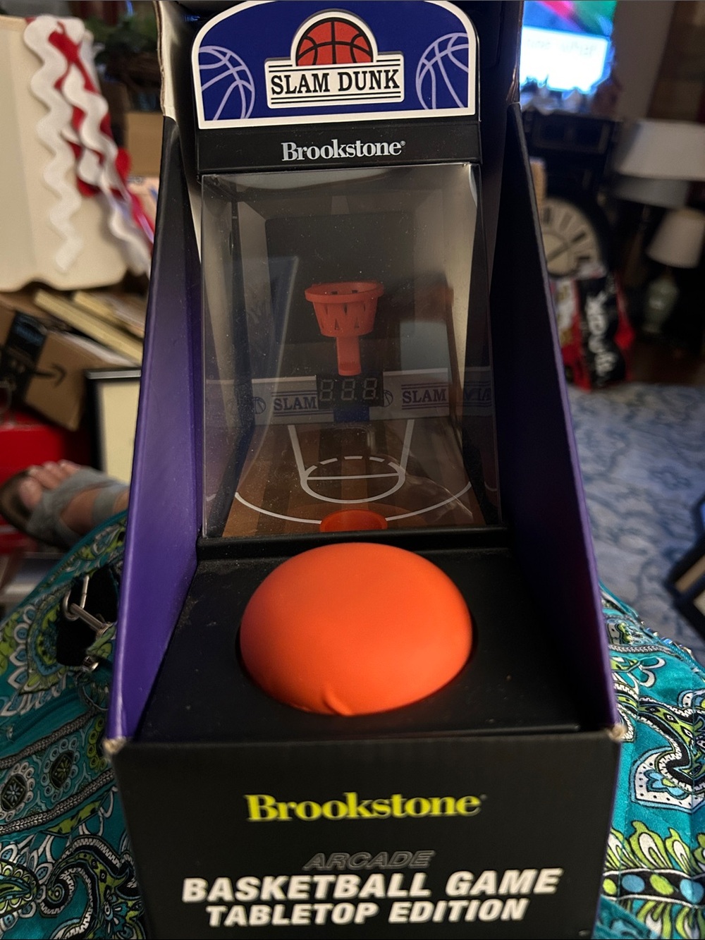 Brookstone Tabletop Basketball Game 
NEW in Box